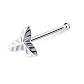 Leafy Bone Nose Stud NSKD-817